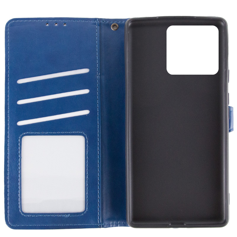 Шкіряний чохол книжка GETMAN Gallant (PU) для ZTE Blade A55 4G Фотографія №7 Шкіряний чохол книжка GETMAN Gallant (PU) для ZTE Blade A55 4G на малюнкі №7