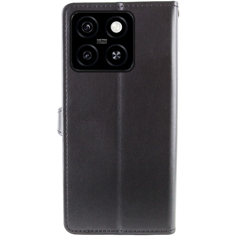 Шкіряний чохол-книжка GETMAN Gallant (PU) для ZTE Blade A55 4G, Чорний 4, Штучна шкіра, купити оптом з доставкою