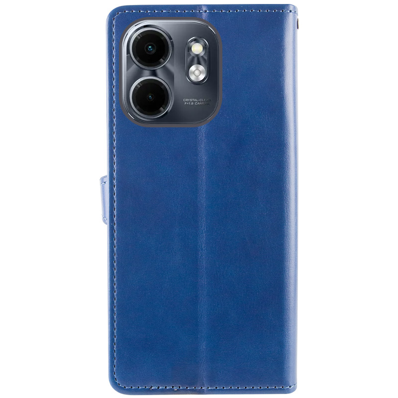Шкіряний чохол-книжка GETMAN Gallant (PU) для Infinix Smart 9 4G / Hot 50i, Синій 2, Штучна шкіра, купити оптом з доставкою