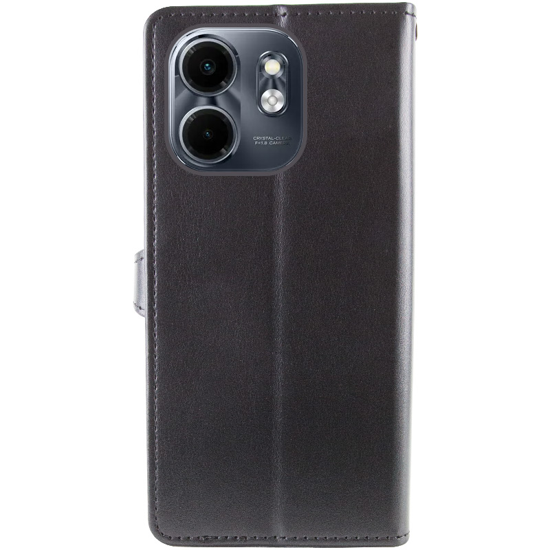 Шкіряний чохол-книжка GETMAN Gallant (PU) для Infinix Smart 9 4G / Hot 50i, Чорний 2, Штучна шкіра, купити оптом з доставкою