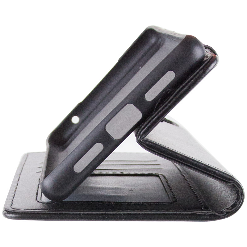 Шкіряний чохол-книжка GETMAN Gallant (PU) для Infinix Smart 9 4G / Hot 50i, Чорний 4, Штучна шкіра, купити оптом з доставкою