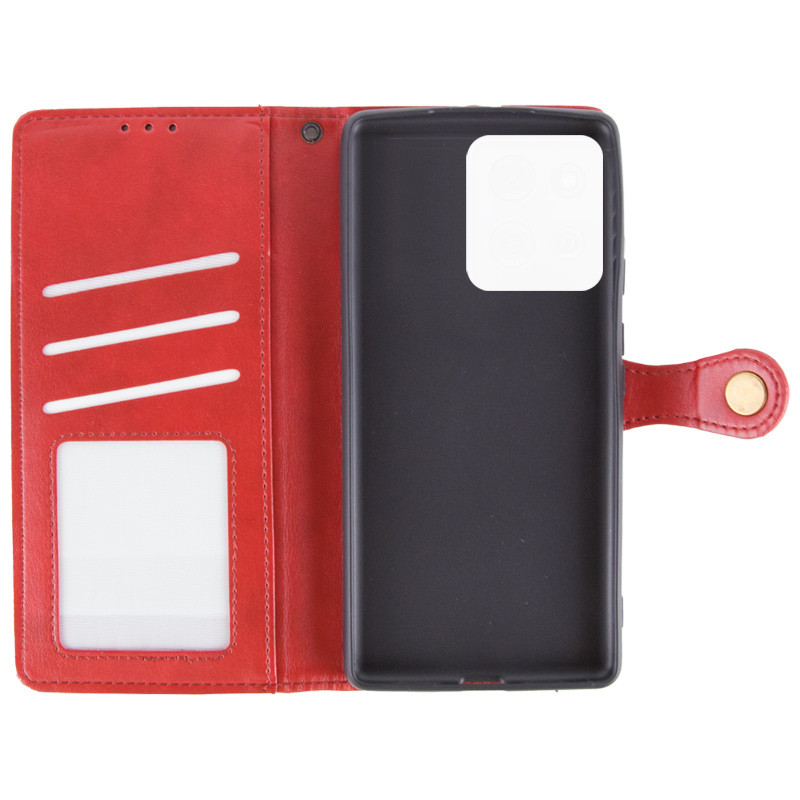 Шкіряний чохол книжка GETMAN Gallant (PU) для Motorola Moto G75 5G на малюнкі №6