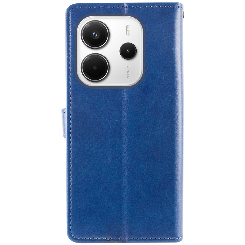 Кожаный чехол книжка GETMAN Gallant (PU) для Xiaomi Redmi Note 14 4G (Europe version) на картинке №2