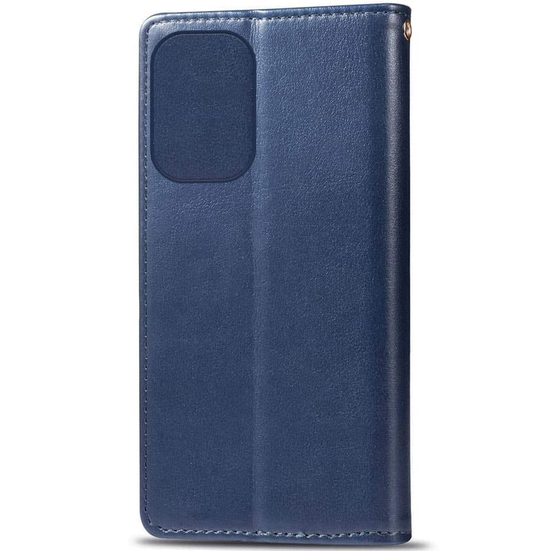 Кожаный чехол-книжка GETMAN Gallant (PU) для Motorola Moto G15 Power / G17 Power, Синий 3, Искусственная кожа, купить оптом с доставкой