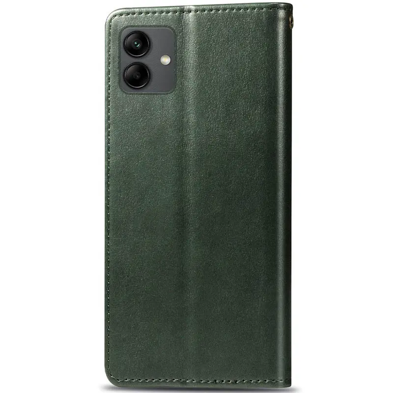 Кожаный чехол-книжка GETMAN Gallant (PU) для Samsung Galaxy A07, Зеленый 1, Искусственная кожа, купить оптом с доставкой
