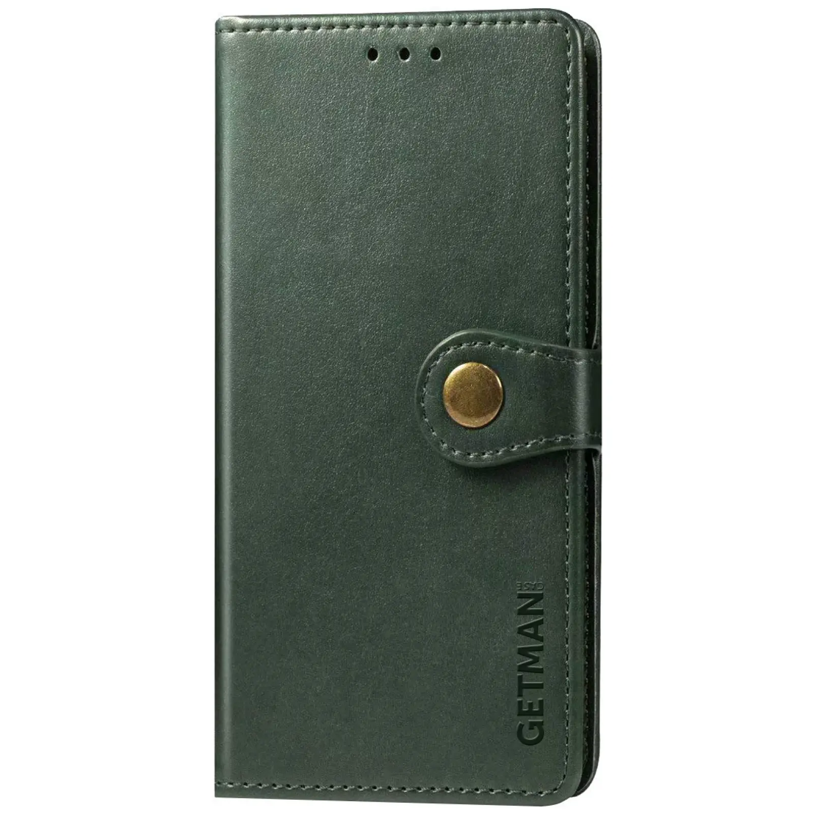 Кожаный чехол-книжка GETMAN Gallant (PU) для Samsung Galaxy A07, Зеленый, Искусственная кожа, купить оптом с доставкой
