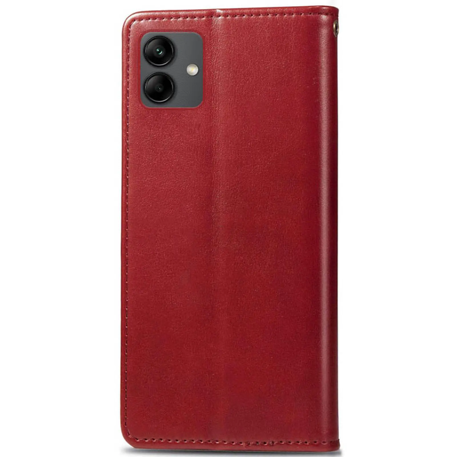 Кожаный чехол-книжка GETMAN Gallant (PU) для Samsung Galaxy A07, Красный 1, Искусственная кожа, купить оптом с доставкой