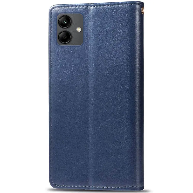 Кожаный чехол-книжка GETMAN Gallant (PU) для Samsung Galaxy A07, Синий 1, Искусственная кожа, купить оптом с доставкой