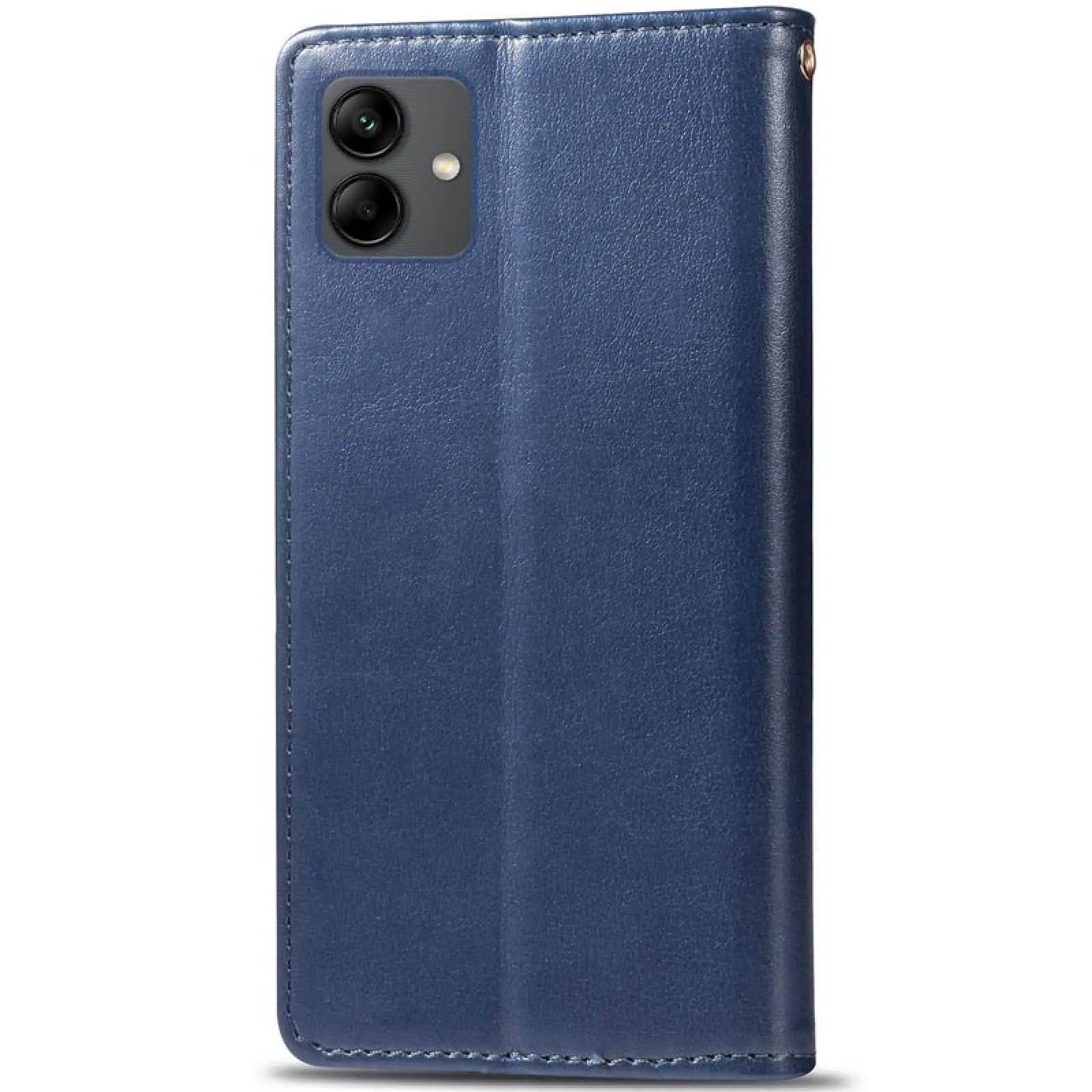 Кожаный чехол-книжка GETMAN Gallant (PU) для Samsung Galaxy A07, Синий 1, Искусственная кожа, купить оптом с доставкой