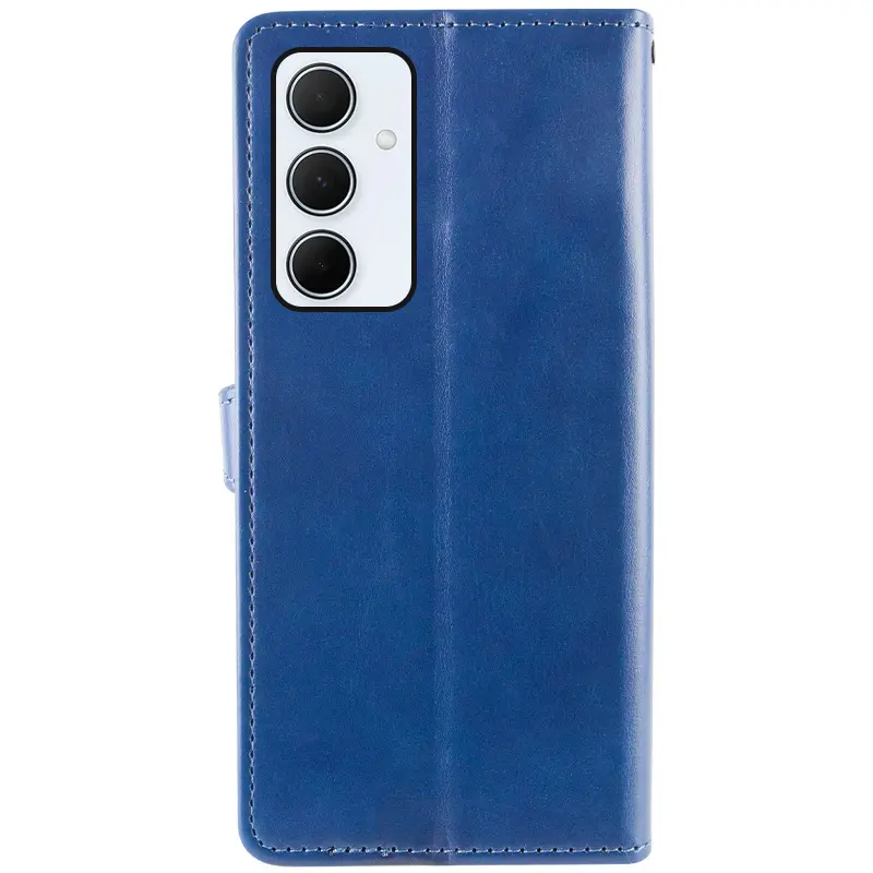 Кожаный чехол-книжка GETMAN Gallant (PU) для Samsung Galaxy A57 5G, Синий 1, Искусственная кожа, купить оптом с доставкой