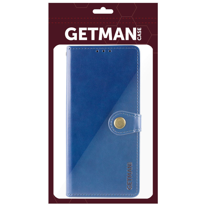 Кожаный чехол-книжка GETMAN Gallant (PU) для Xiaomi Redmi A7 Pro 4G / Poco C81, Синий 2, Искусственная кожа, купить оптом с доставкой