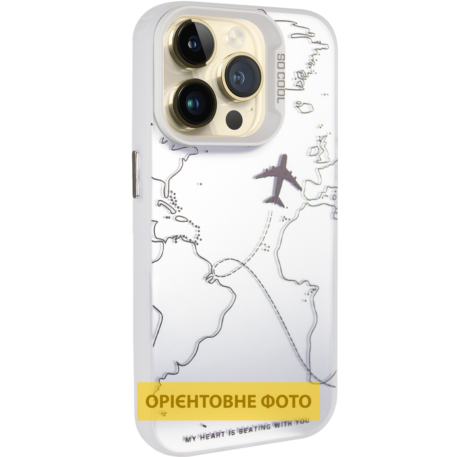 Чохол TPU+PC So Cool для Apple iPhone 12 Pro / 12 (6.1"), My Heart, TPU+PC, купити оптом з доставкою