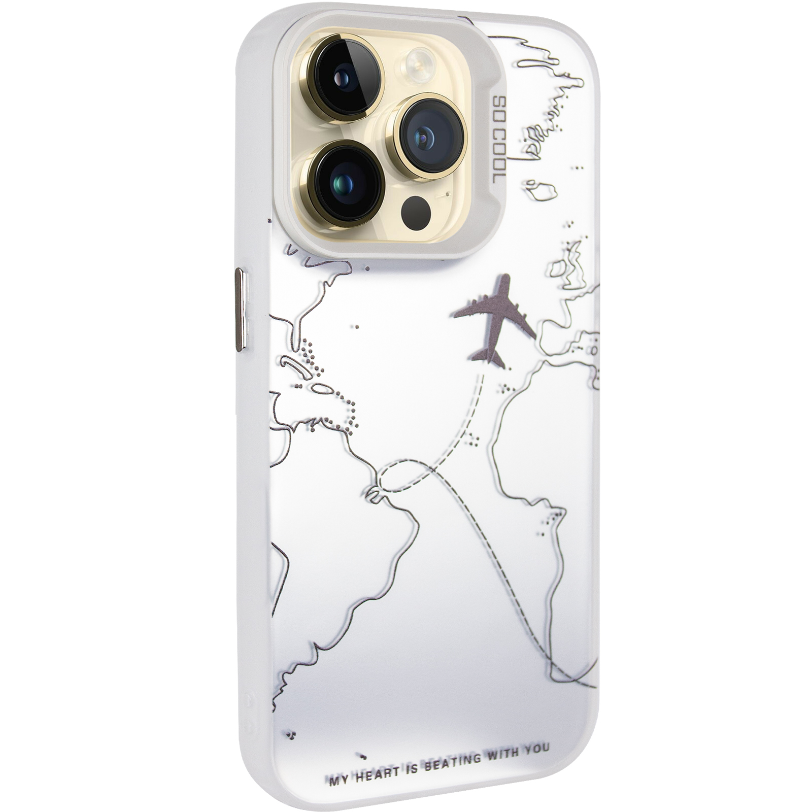 Чохол TPU+PC So Cool для Apple iPhone 12 Pro Max (6.7"), My Heart, TPU+PC, купити оптом з доставкою