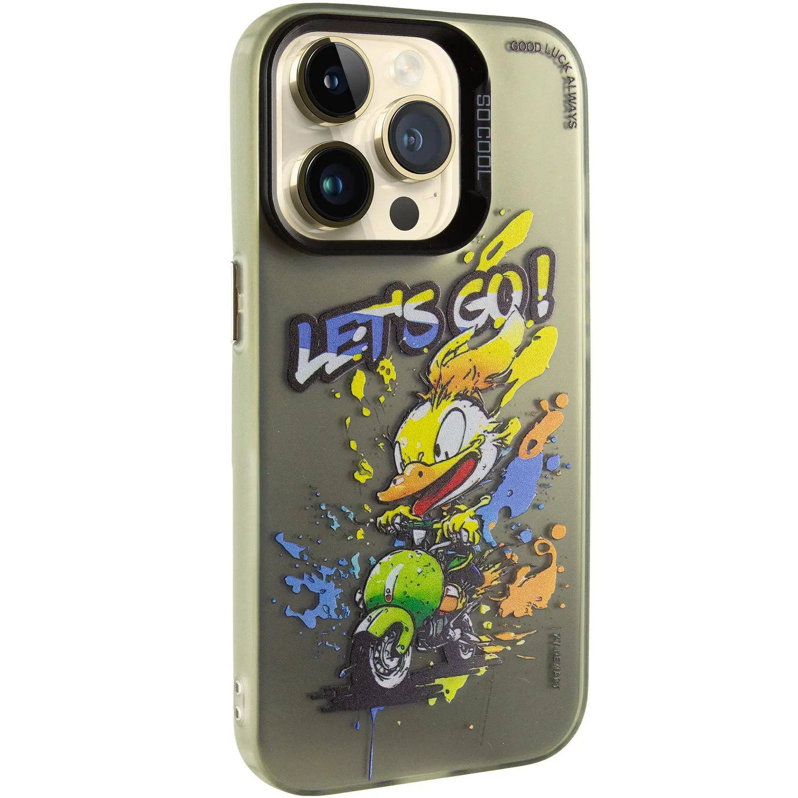 Чехол TPU+PC So Cool для Apple iPhone 13 Pro Max (6.7"), Let's Go, TPU+PC, купить оптом с доставкой