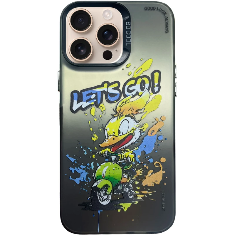 Чехол TPU+PC So Cool для Apple iPhone 14 Pro (6.1"), Let's Go, TPU+PC, купить оптом с доставкой