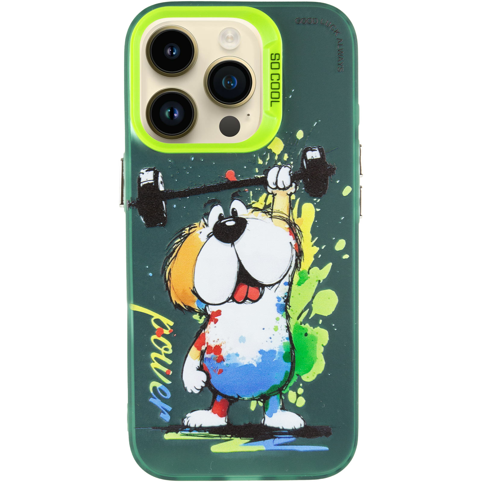 Чехол TPU+PC So Cool для Apple iPhone 14 Pro (6.1"), Power 1, TPU+PC, купить оптом с доставкой