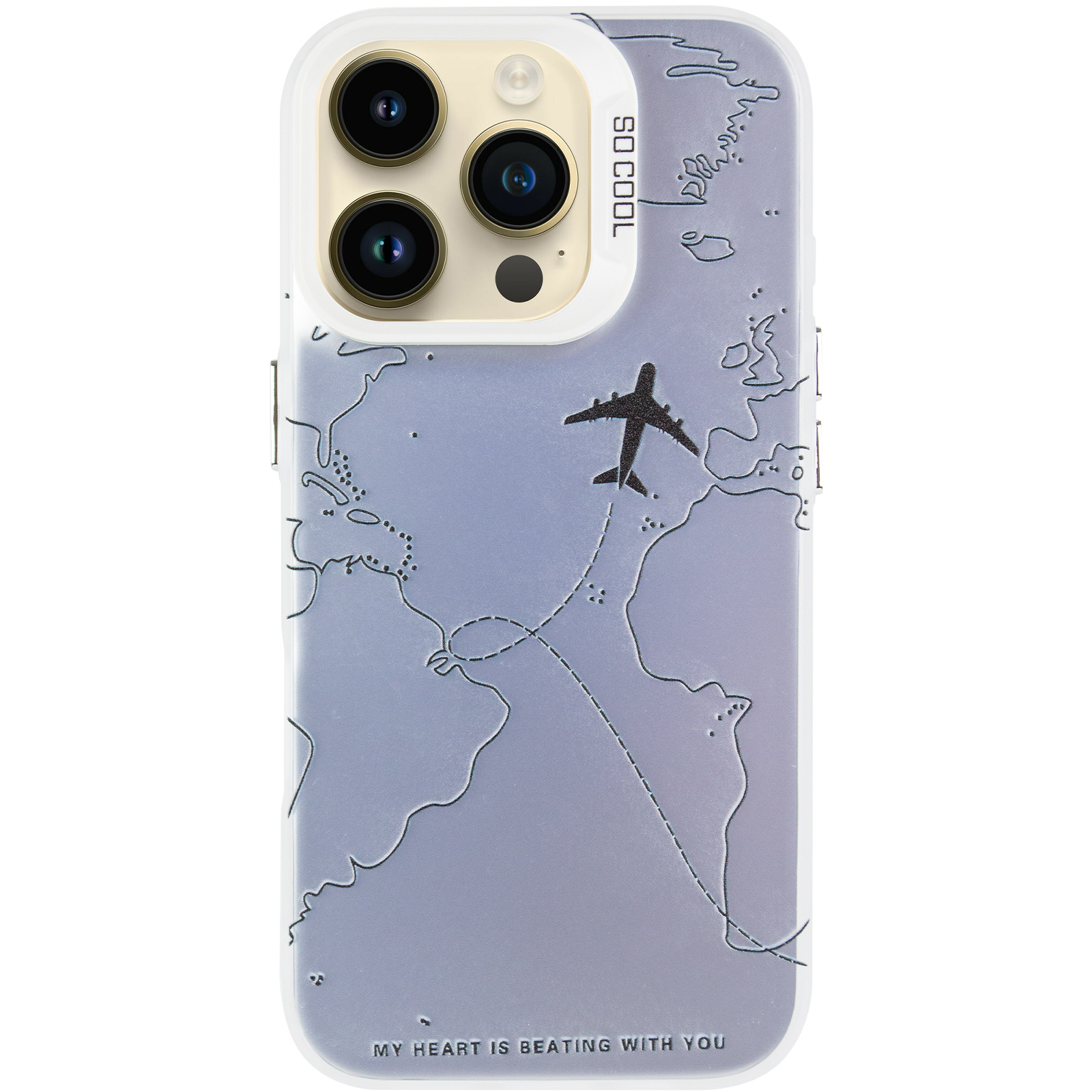 Чохол TPU+PC So Cool для Apple iPhone 14 Pro Max (6.7"), My Heart 1, TPU+PC, купити оптом з доставкою
