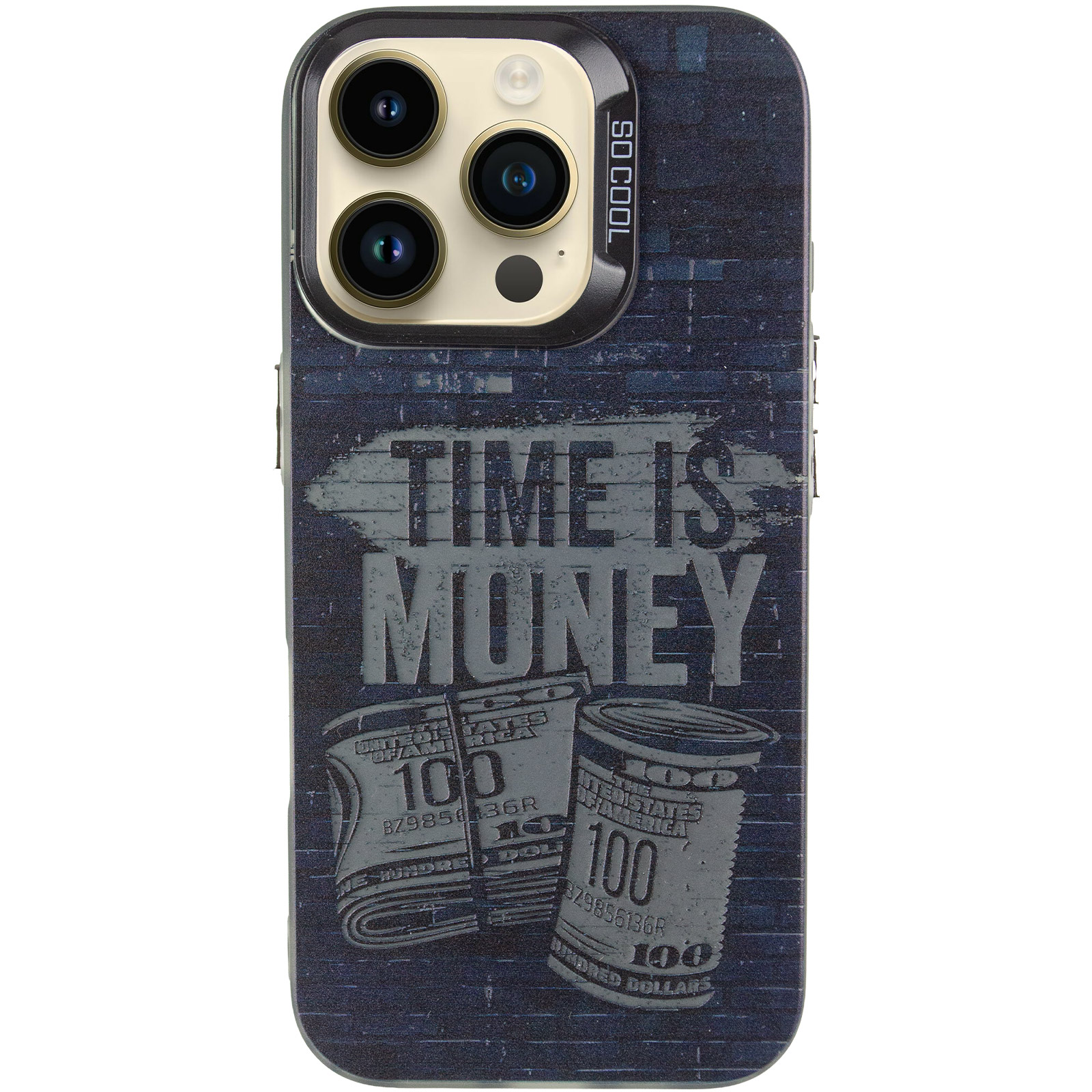 Чохол TPU+PC So Cool для Apple iPhone 14 Pro Max (6.7"), Time Money 1, TPU+PC, купити оптом з доставкою