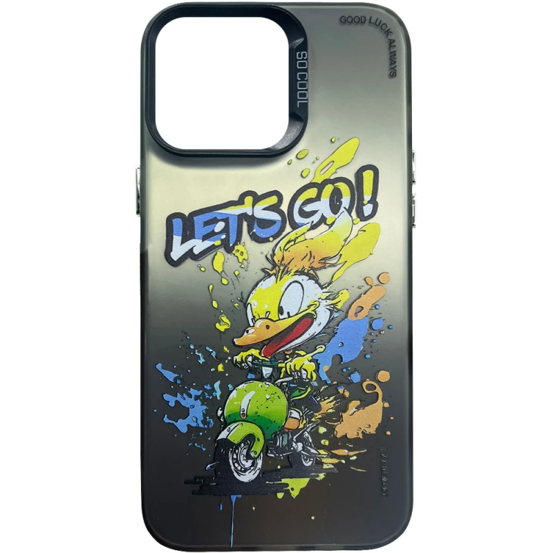 Чехол TPU+PC So Cool для Apple iPhone 15 (6.1"), Let's Go, TPU+PC, купить оптом с доставкой