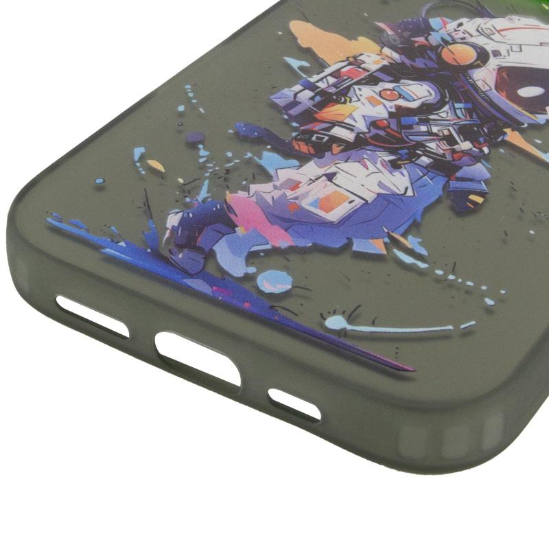 Композитный TPU+PC чехол So Cool Print для Apple iPhone 15 Pro (6.1) с крутым принтом: на картинке №5