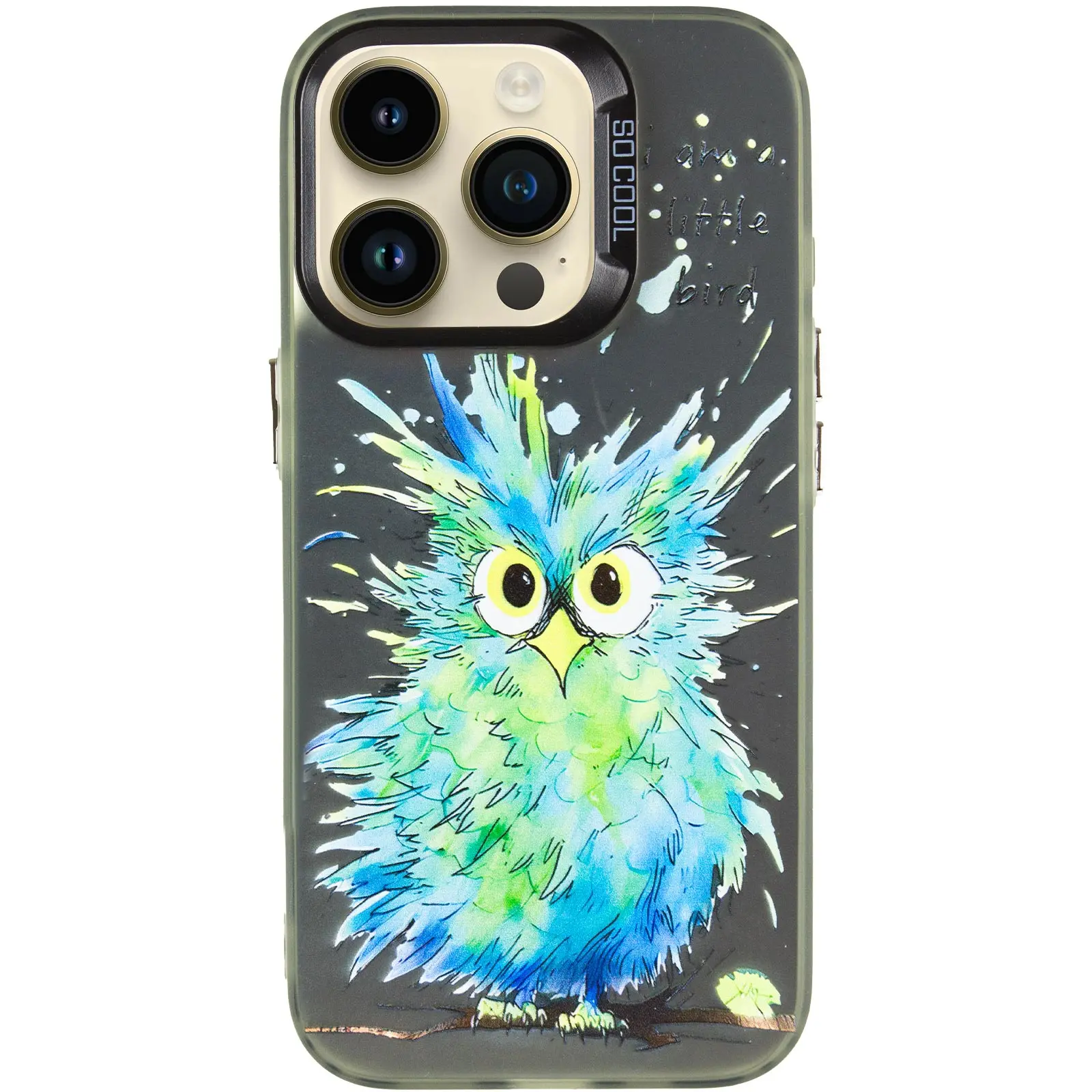 Чехол TPU+PC So Cool для Apple iPhone 15 Pro Max (6.7"), Little Bird 1, TPU+PC, купить оптом с доставкой