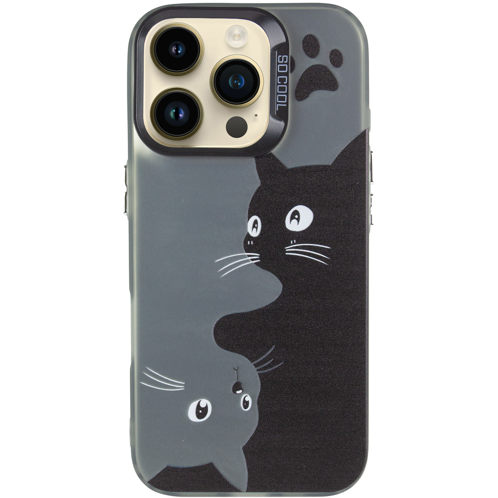 Чохол TPU+PC So Cool для Apple iPhone 15 Pro Max (6.7"), Cats 1, TPU+PC, купити оптом з доставкою