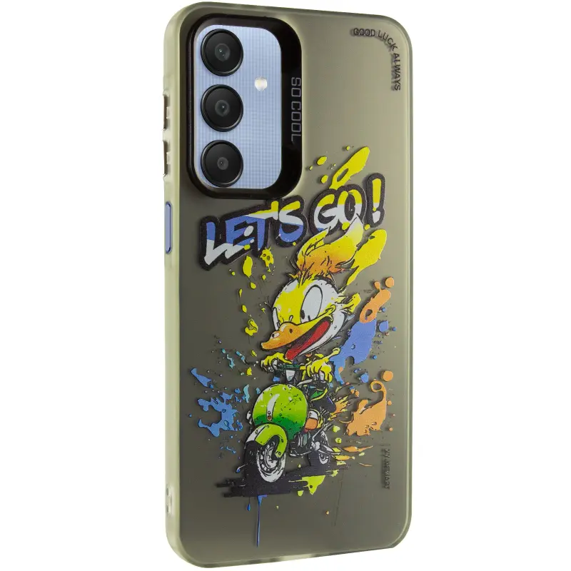 Чехол TPU+PC So Cool для Samsung Galaxy A05s, Let's Go, TPU+PC, купить оптом с доставкой