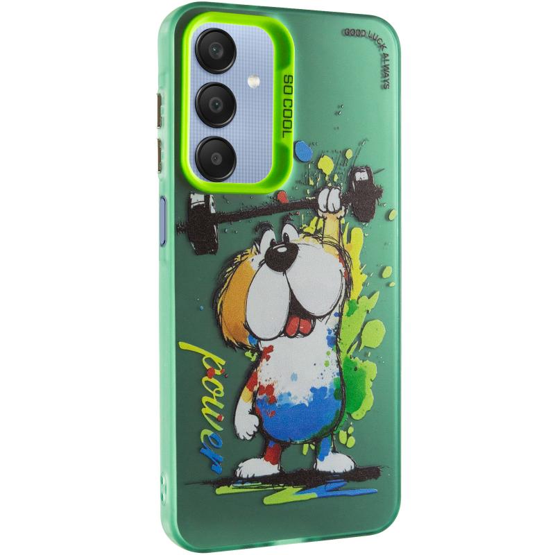 Композитний TPU+PC чохол So Cool Print для Samsung Galaxy A05s з крутим принтом: на малюнкі №1