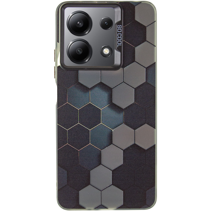 Чохол TPU+PC So Cool для Xiaomi Redmi Note 13 5G, Honeycomb 1, TPU+PC, купити оптом з доставкою