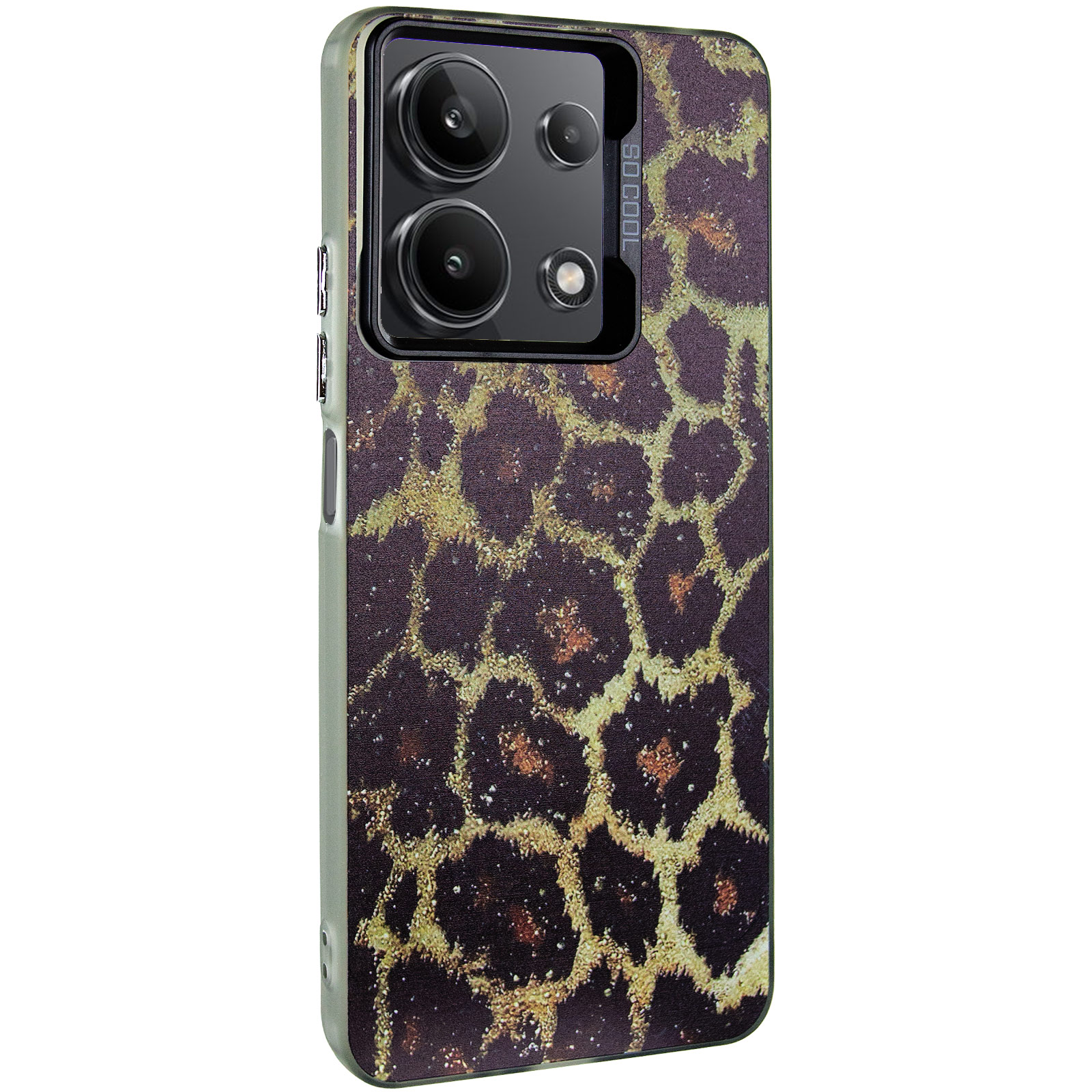 Чохол TPU+PC So Cool для Xiaomi Redmi Note 13 5G, Leopard, TPU+PC, купити оптом з доставкою
