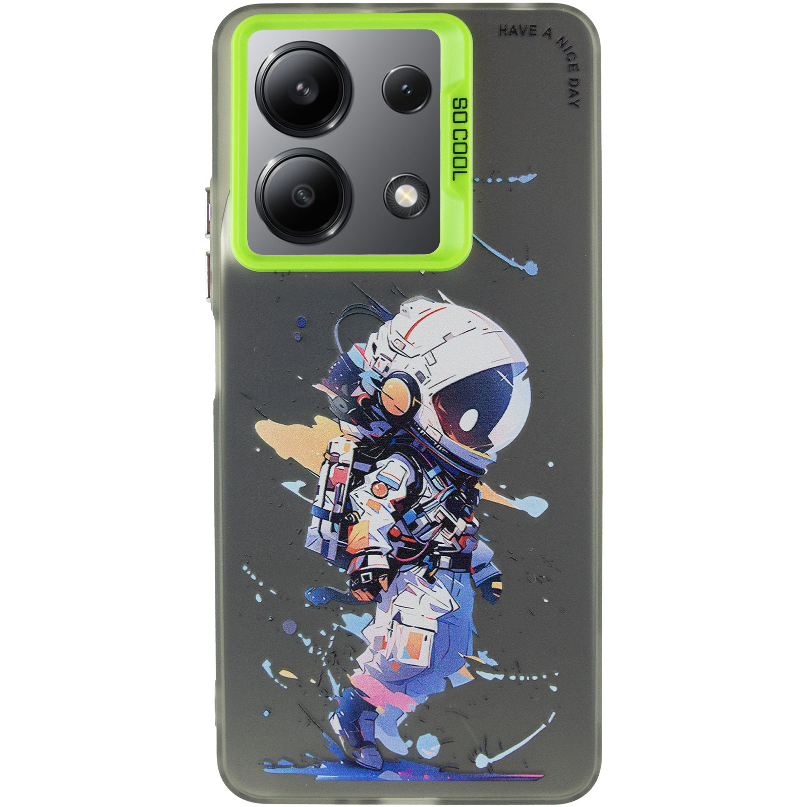 Чохол TPU+PC So Cool для Xiaomi Redmi Note 13 4G, Astronaut 1, TPU+PC, купити оптом з доставкою