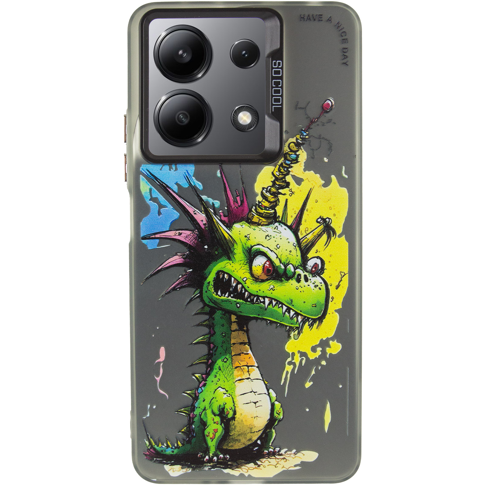 Чохол TPU+PC So Cool для Xiaomi Redmi Note 13 4G, Dragon 1, TPU+PC, купити оптом з доставкою