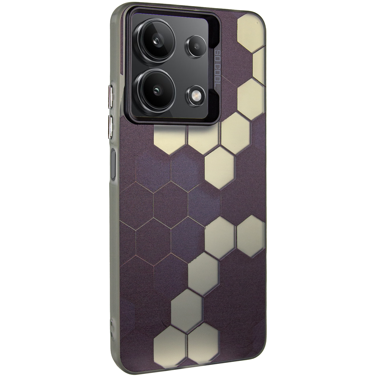 Чохол TPU+PC So Cool для Xiaomi Redmi Note 13 4G, Honeycomb, TPU+PC, купити оптом з доставкою