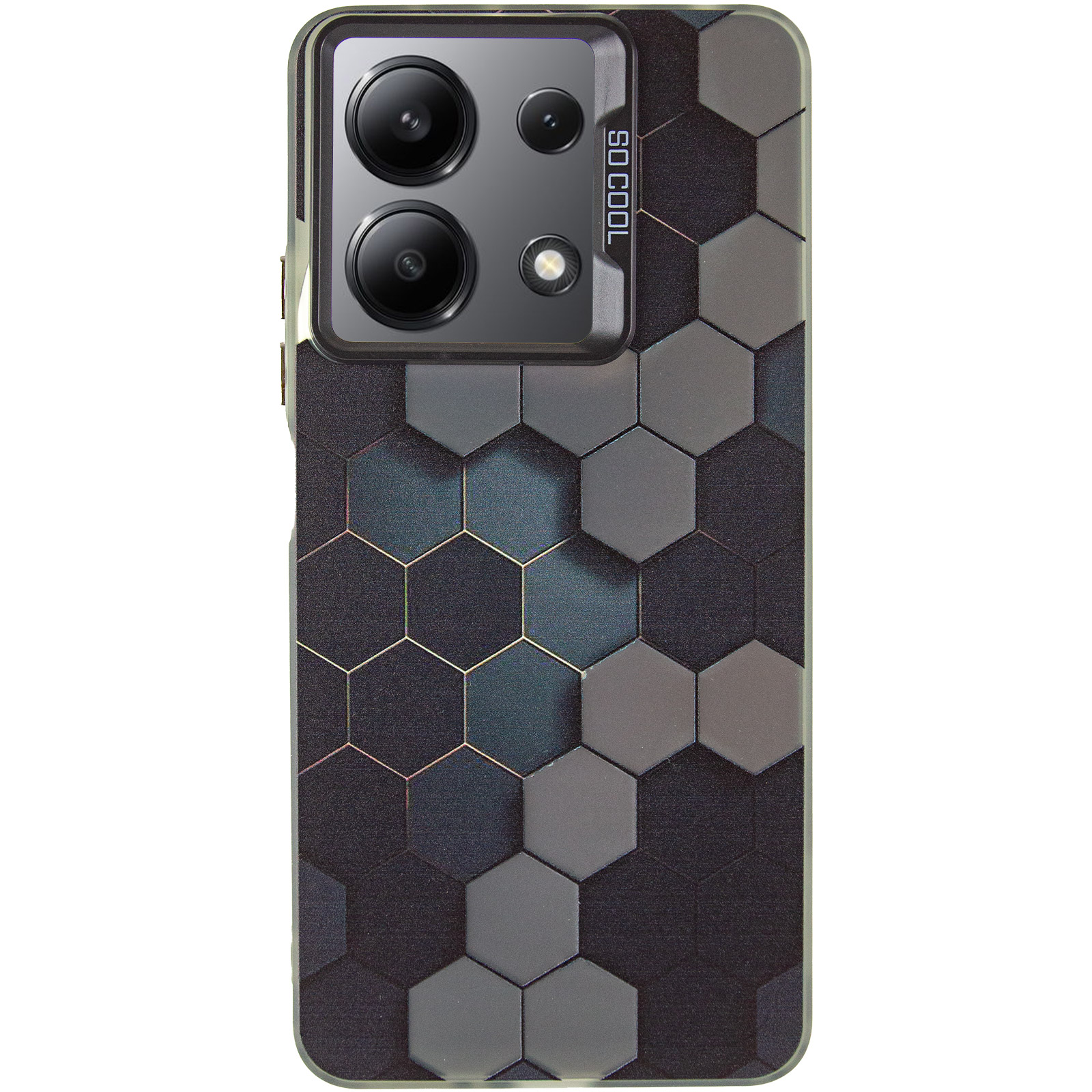 Чохол TPU+PC So Cool для Xiaomi Redmi Note 13 4G, Honeycomb 1, TPU+PC, купити оптом з доставкою