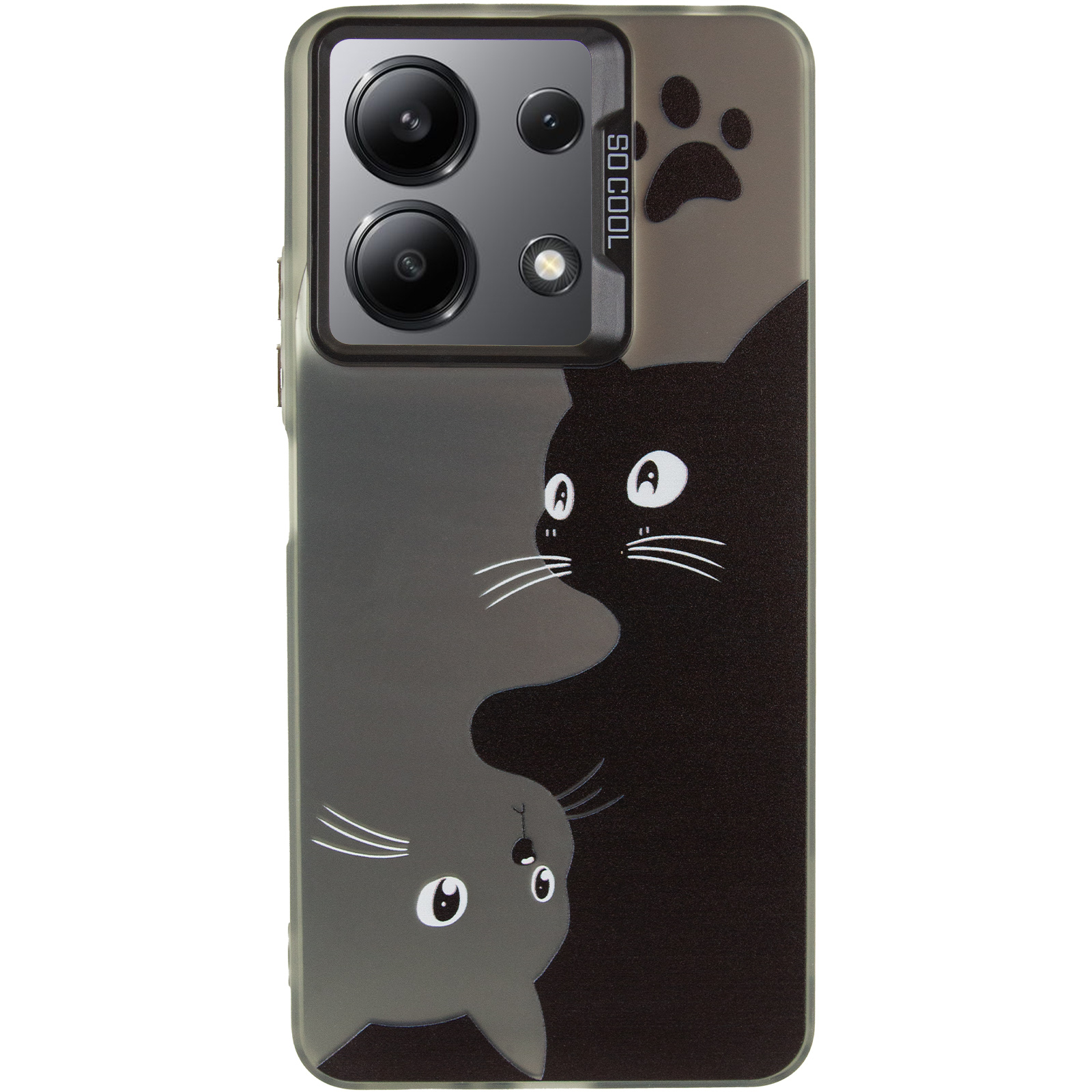 Чохол TPU+PC So Cool для Xiaomi Redmi Note 13 4G, Cats 1, TPU+PC, купити оптом з доставкою