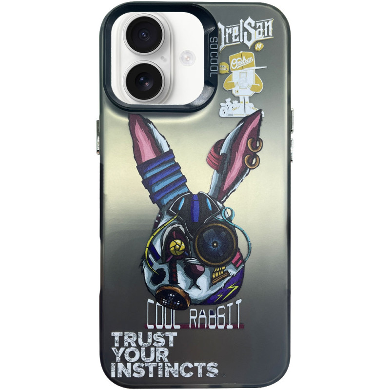 Композитный TPU+PC чехол So Cool Print для Apple iPhone 16 (6.1) с крутым принтом: на картинке №1