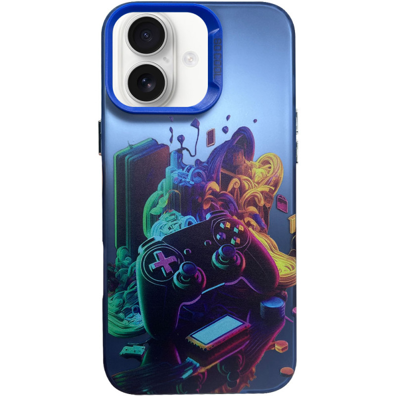 Композитный TPU+PC чехол So Cool Print для Apple iPhone 16 (6.1) с крутым принтом: на картинке №1