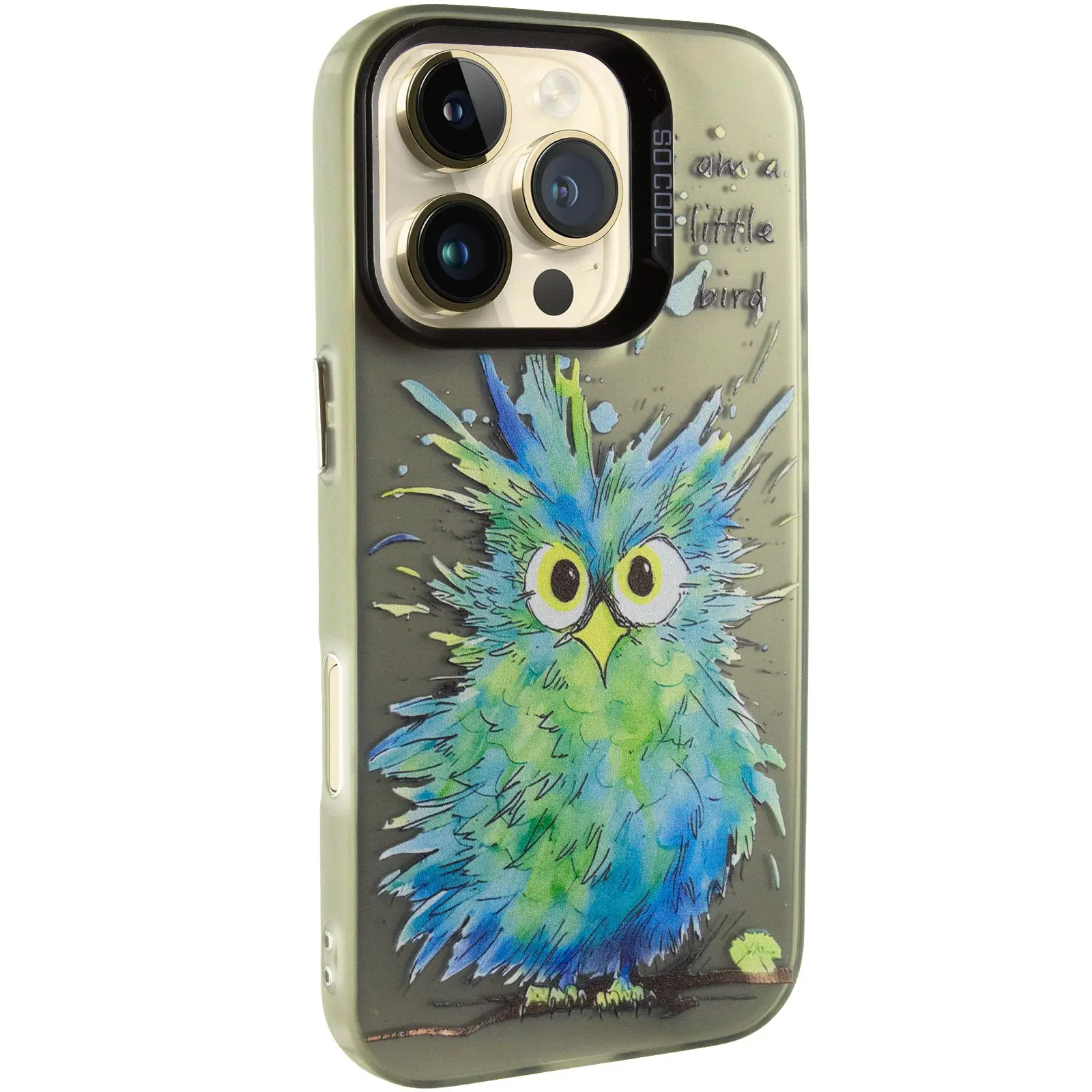 Чехол TPU+PC So Cool для Apple iPhone 16 Pro (6.3"), Little Bird, TPU+PC, купить оптом с доставкой