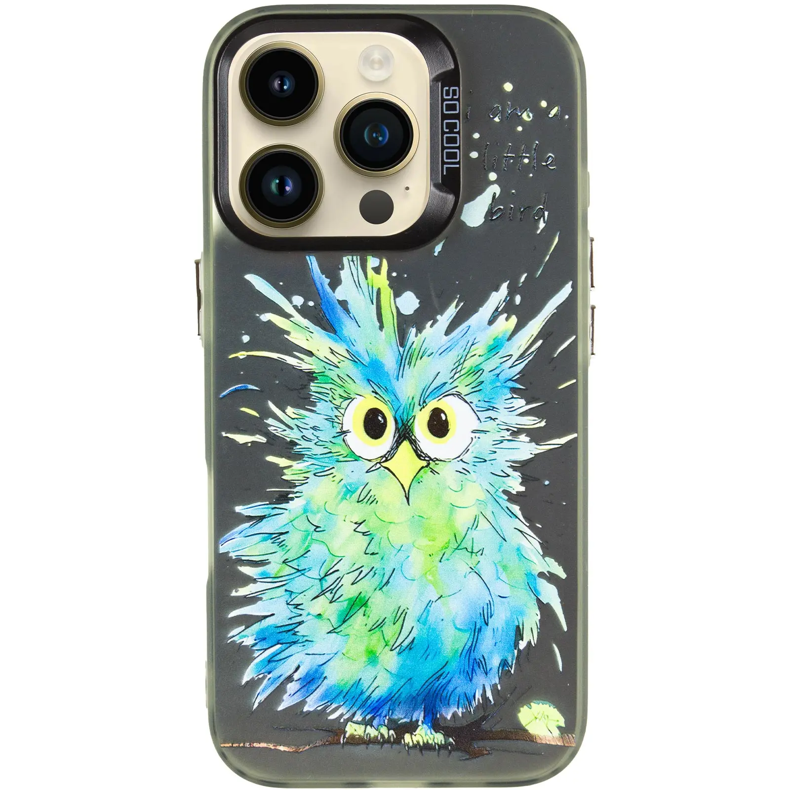 Чехол TPU+PC So Cool для Apple iPhone 16 Pro (6.3"), Little Bird 1, TPU+PC, купить оптом с доставкой