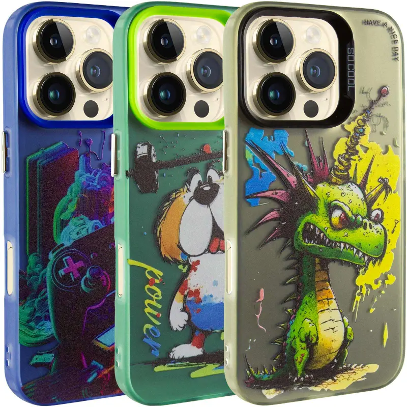 Чехол TPU+PC So Cool для Apple iPhone 16 Pro Max (6.9"), TPU+PC, купить оптом с доставкой