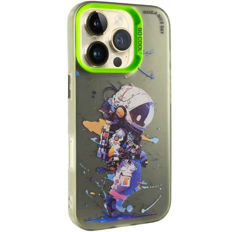 Чехол TPU+PC So Cool для Apple iPhone 16 Pro Max (6.9"), Astronaut, TPU+PC, купить оптом с доставкой