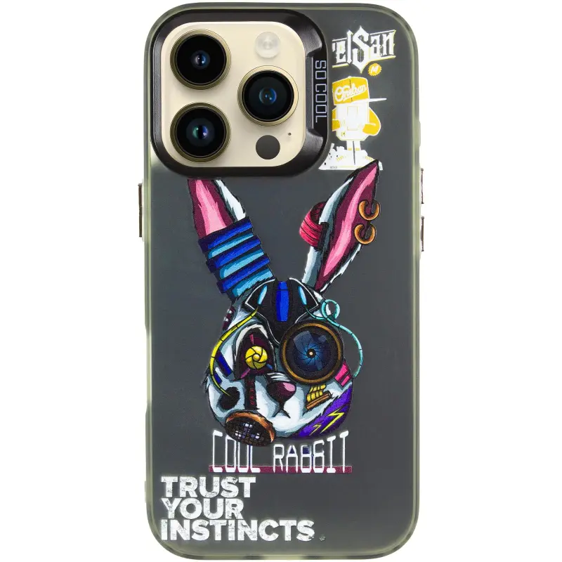 Чехол TPU+PC So Cool для Apple iPhone 16 Pro Max (6.9"), Cool Rabbit 1, TPU+PC, купить оптом с доставкой