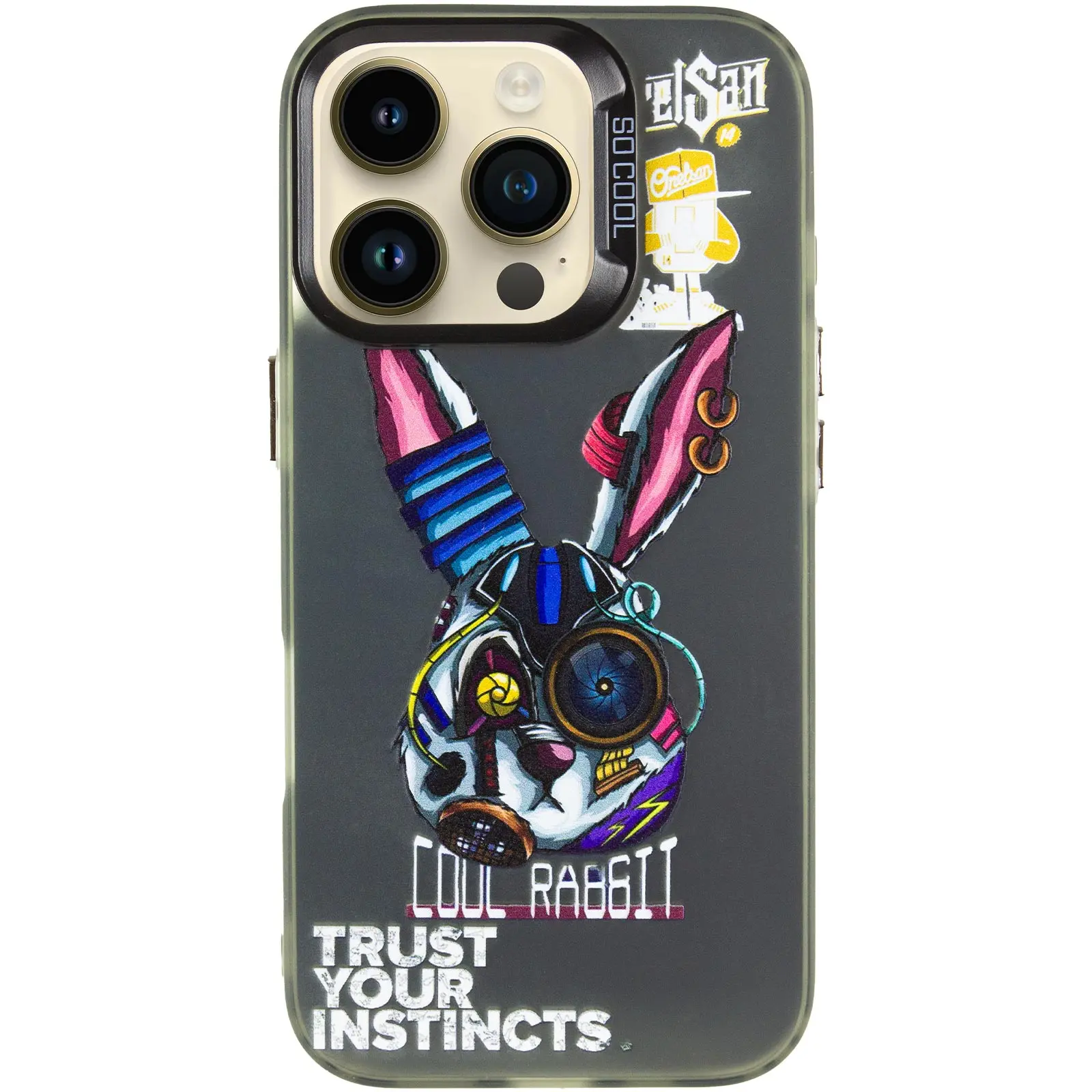 Чехол TPU+PC So Cool для Apple iPhone 16 Pro Max (6.9"), Cool Rabbit 1, TPU+PC, купить оптом с доставкой