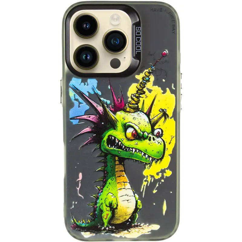 Чехол TPU+PC So Cool для Apple iPhone 16 Pro Max (6.9"), Dragon 1, TPU+PC, купить оптом с доставкой