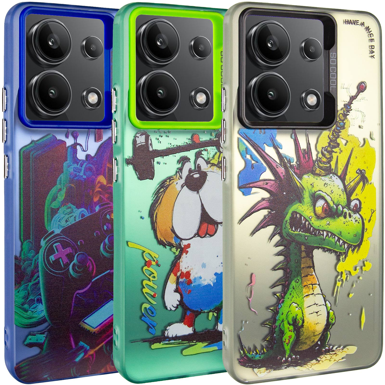 Чехол TPU+PC So Cool для Xiaomi Redmi 13 4G/5G / Poco M6 4G, TPU+PC, купить оптом с доставкой