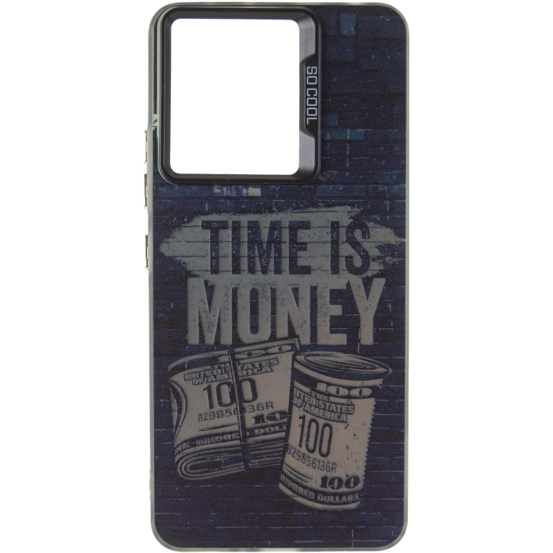Чехол TPU+PC So Cool для Xiaomi Redmi 13 4G/5G / Poco M6 4G, Time Money 1, TPU+PC, купить оптом с доставкой