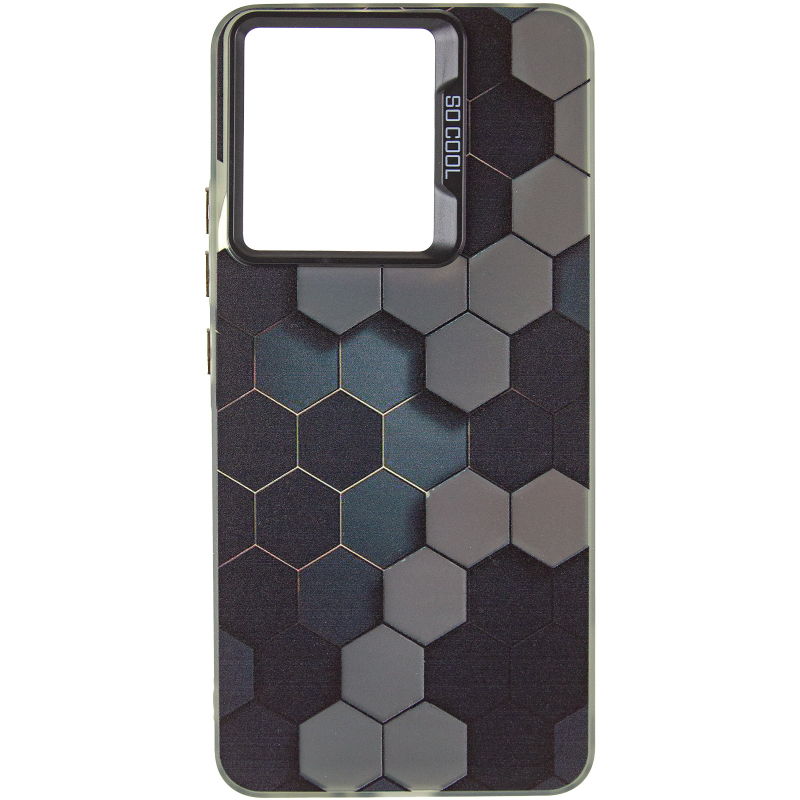 Чехол TPU+PC So Cool для Xiaomi Redmi 13 4G/5G / Poco M6 4G, Honeycomb 1, TPU+PC, купить оптом с доставкой