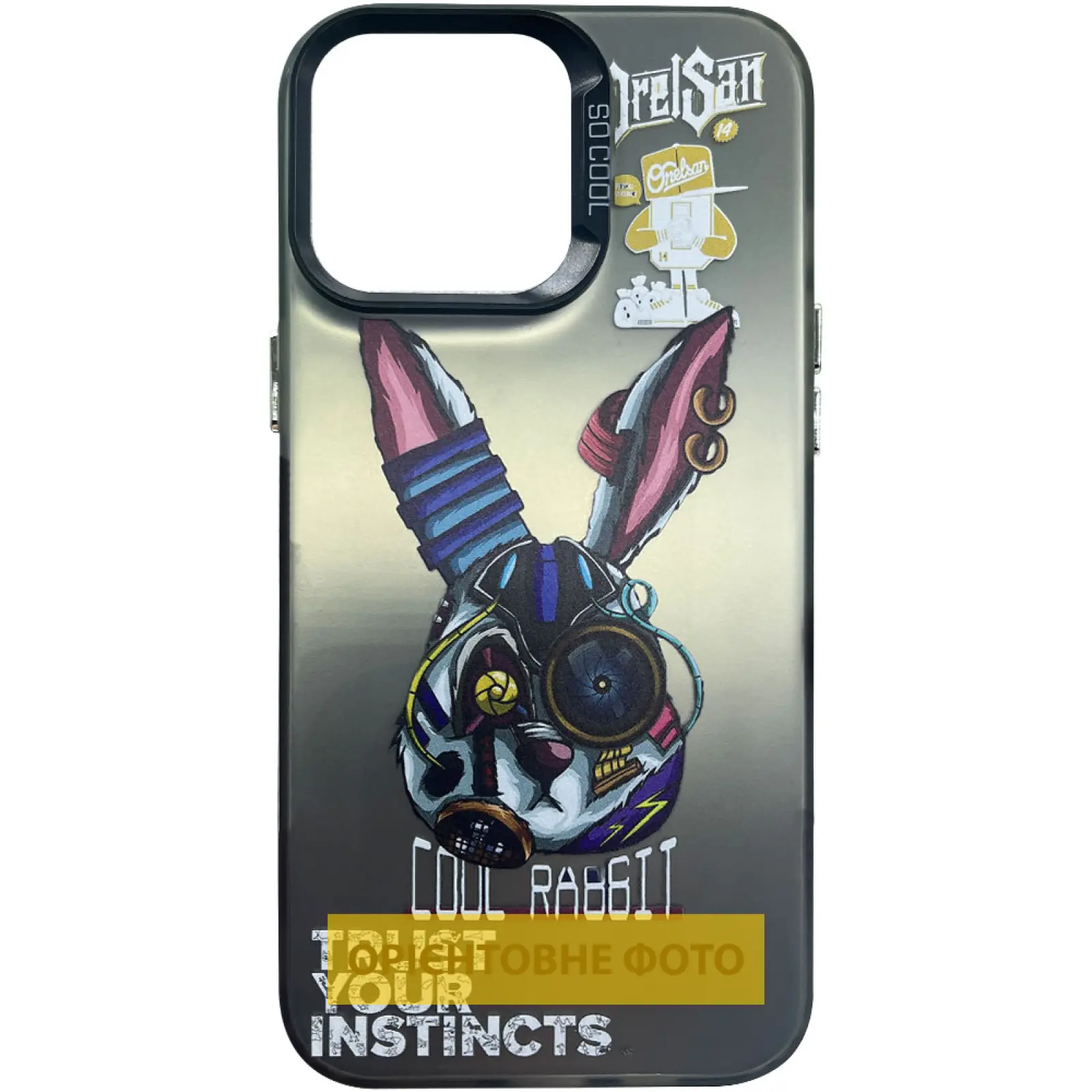 Чехол TPU+PC So Cool для Xiaomi Redmi Note 14 Pro 5G / Poco X7, Cool Rabbit, TPU+PC, купить оптом с доставкой