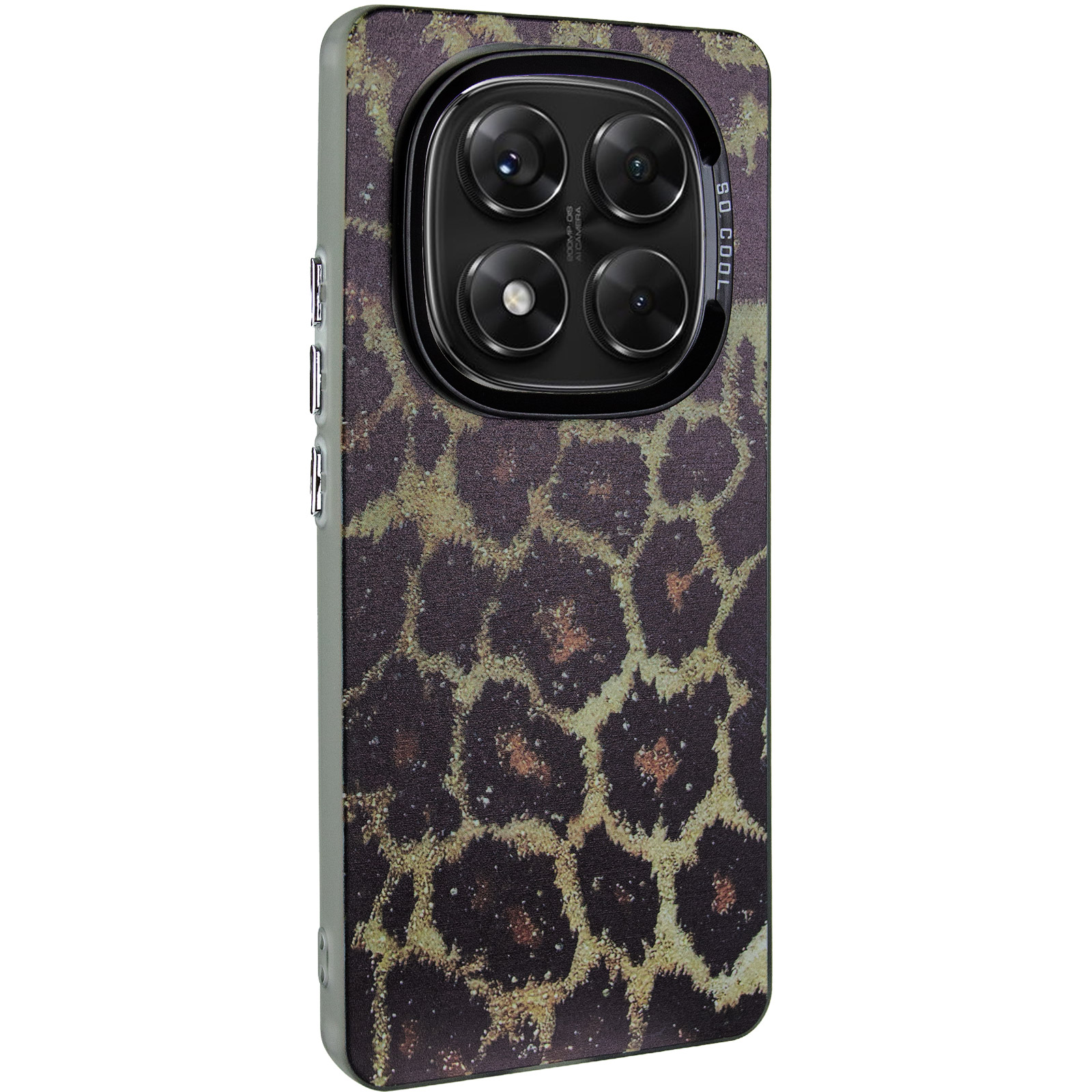Чохол TPU+PC So Cool для Xiaomi Redmi Note 14 Pro 4G, Leopard, TPU+PC, купити оптом з доставкою