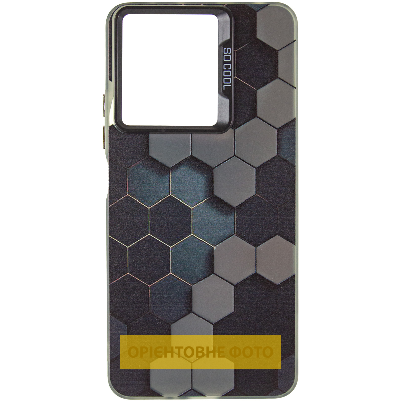 Чохол TPU+PC So Cool для Xiaomi Redmi A5 / Poco C71, Honeycomb 1, TPU+PC, купити оптом з доставкою